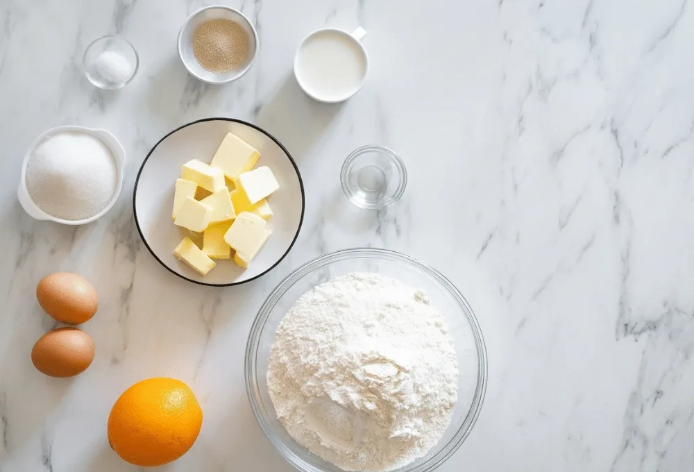 Ingredientes pan de muerto casero esponjoso