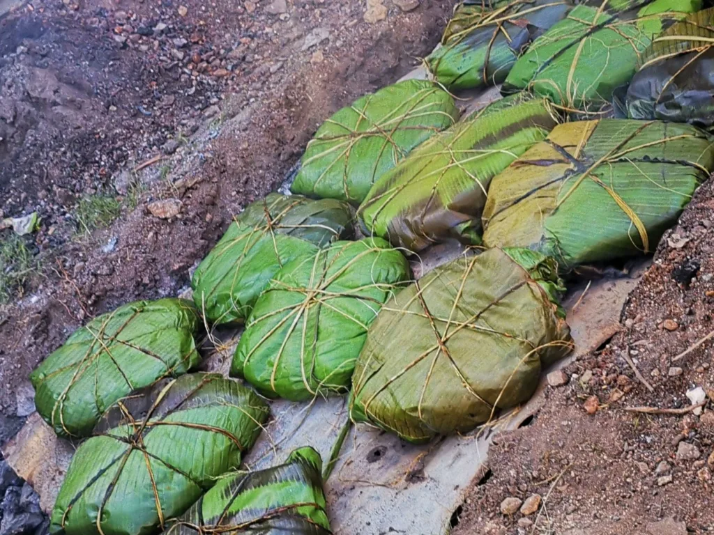 Descubre qué es el mucbipollo, el tamal maya que se cocina bajo tierra durante el Hanal Pixán, su historia, ingredientes y significado en Día de Muertos. ¿Ya lo conocías?