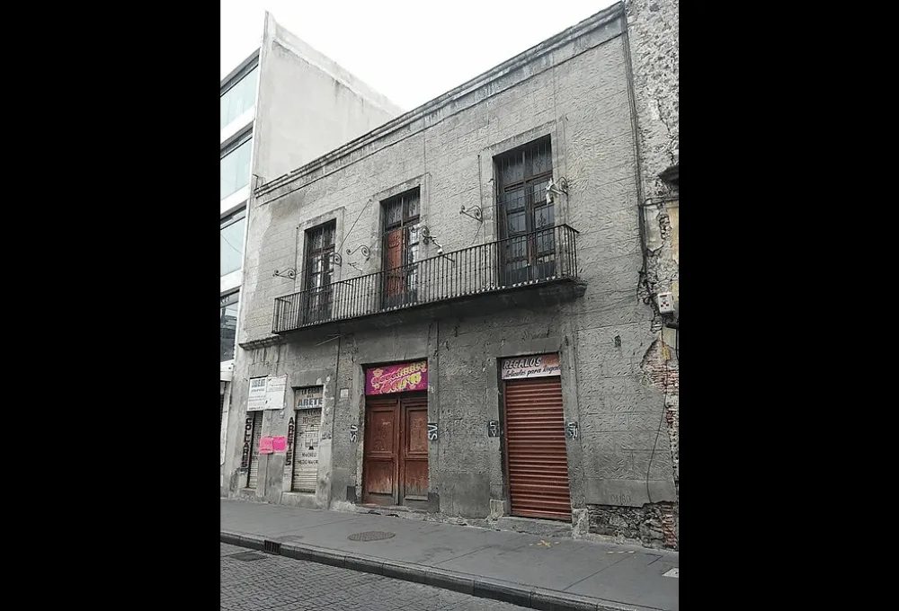 Corregidora Josefa Ortiz de Domínguez. Casa donde murió.