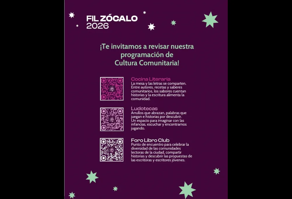 XXVI Feria Internacional del Libro del Zócalo 2026