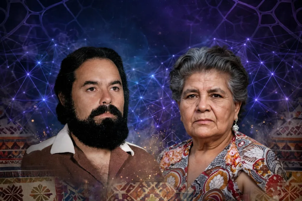 Jacobo Grinberg y Pachita: el neurofisiólogo de la UNAM que intentó explicar desde la ciencia las cirugías psíquicas de la curandera más famosa de México. Su encuentro marcó uno de los misterios más grandes de la cultura mexicana./FotoIA con respaldo en X Canal 22 y X México Travel Channel